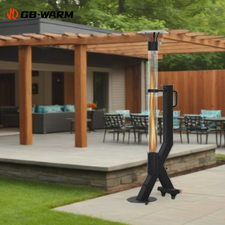 Pellet patio heater