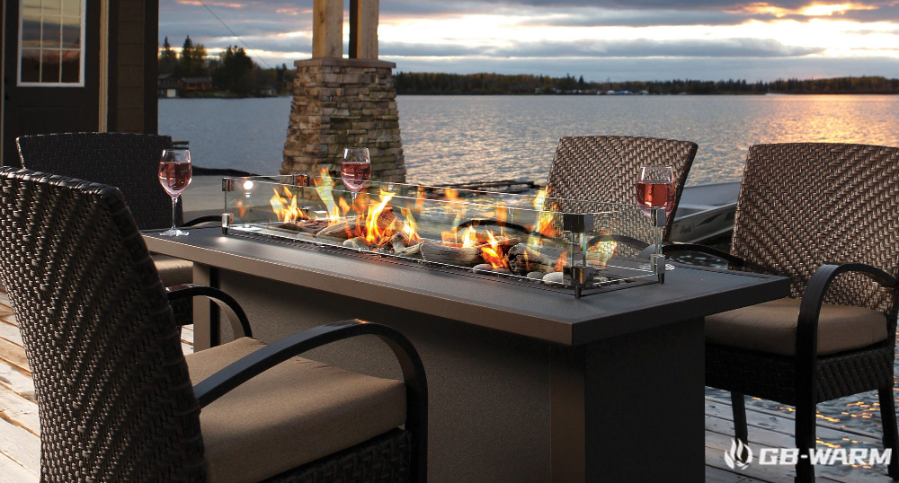 outdoor propane fire table - GB-WARM