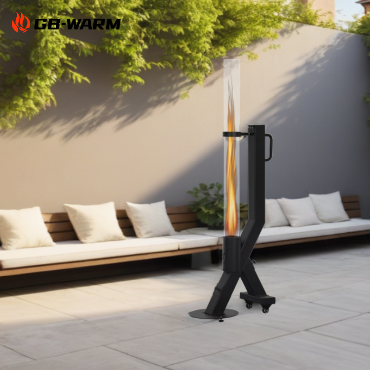 Pellet patio heater