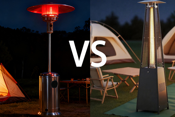 Pyramid Heater VS Patio Heater