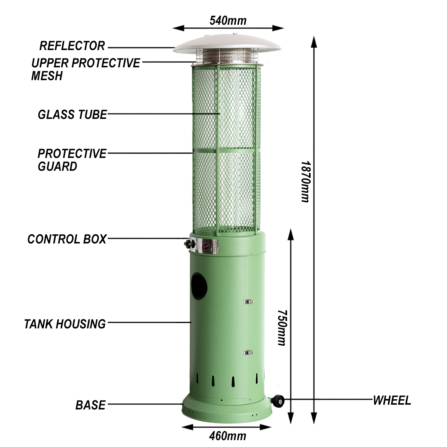 patio heater -GB-WARM