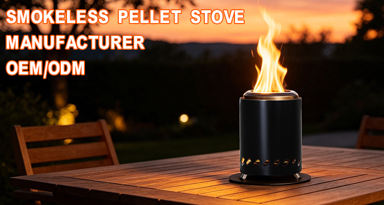 Pellet patio heater