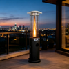 Outdoor Glass Tube Patio Heater - [Propane], [11KW], for Backyard, Garden & Commercial Use - CZGB-D1-11KW | GB-WARM