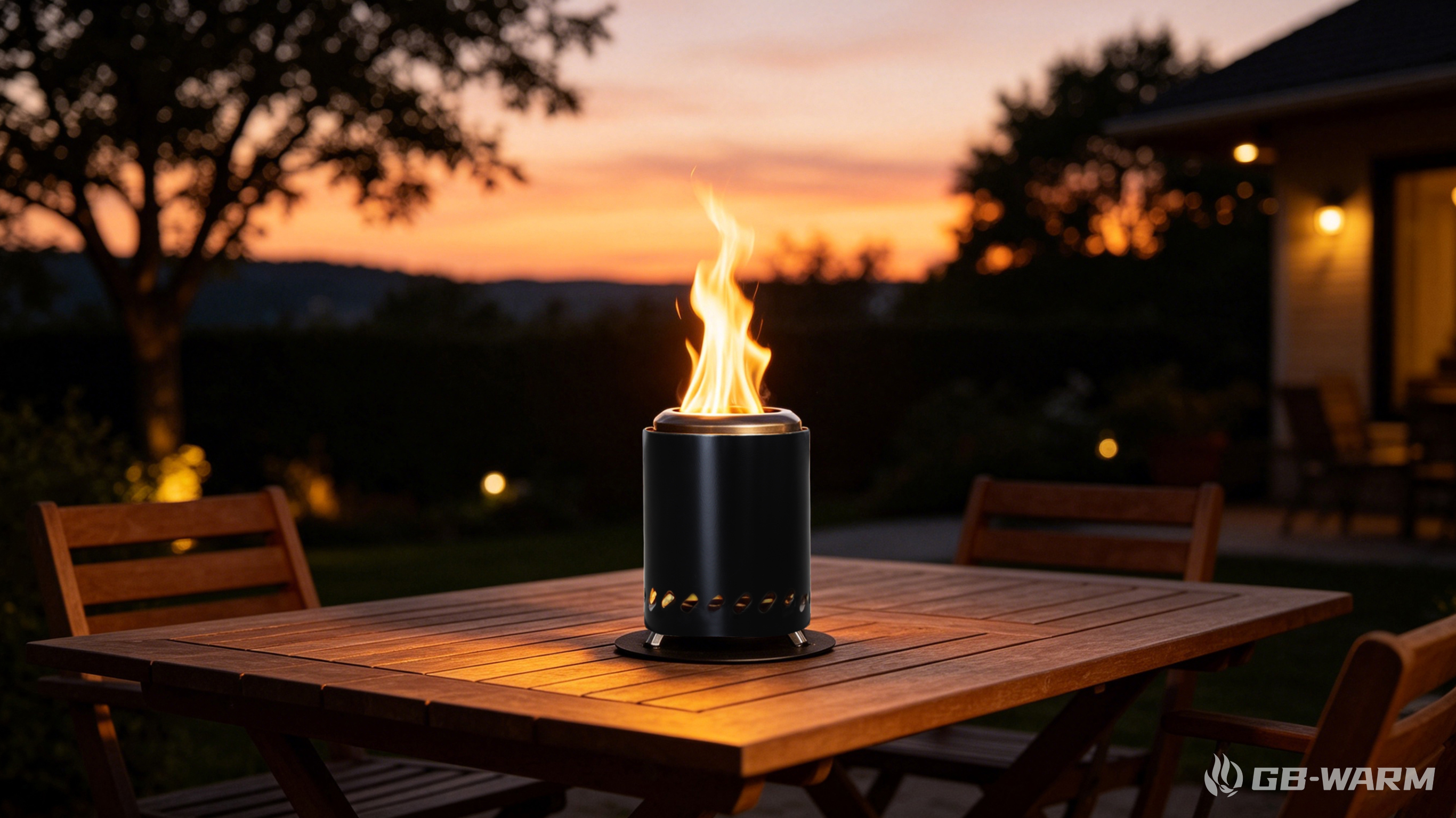 Pellet Patio Heater - Smokeless Outdoor Heating Solution