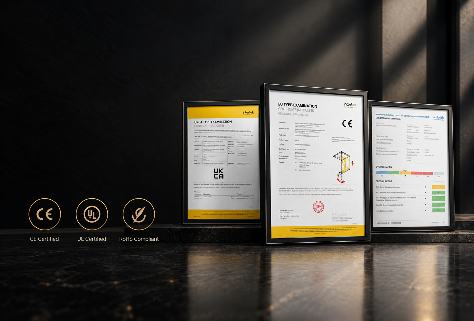Full Set of Certification - Bellen